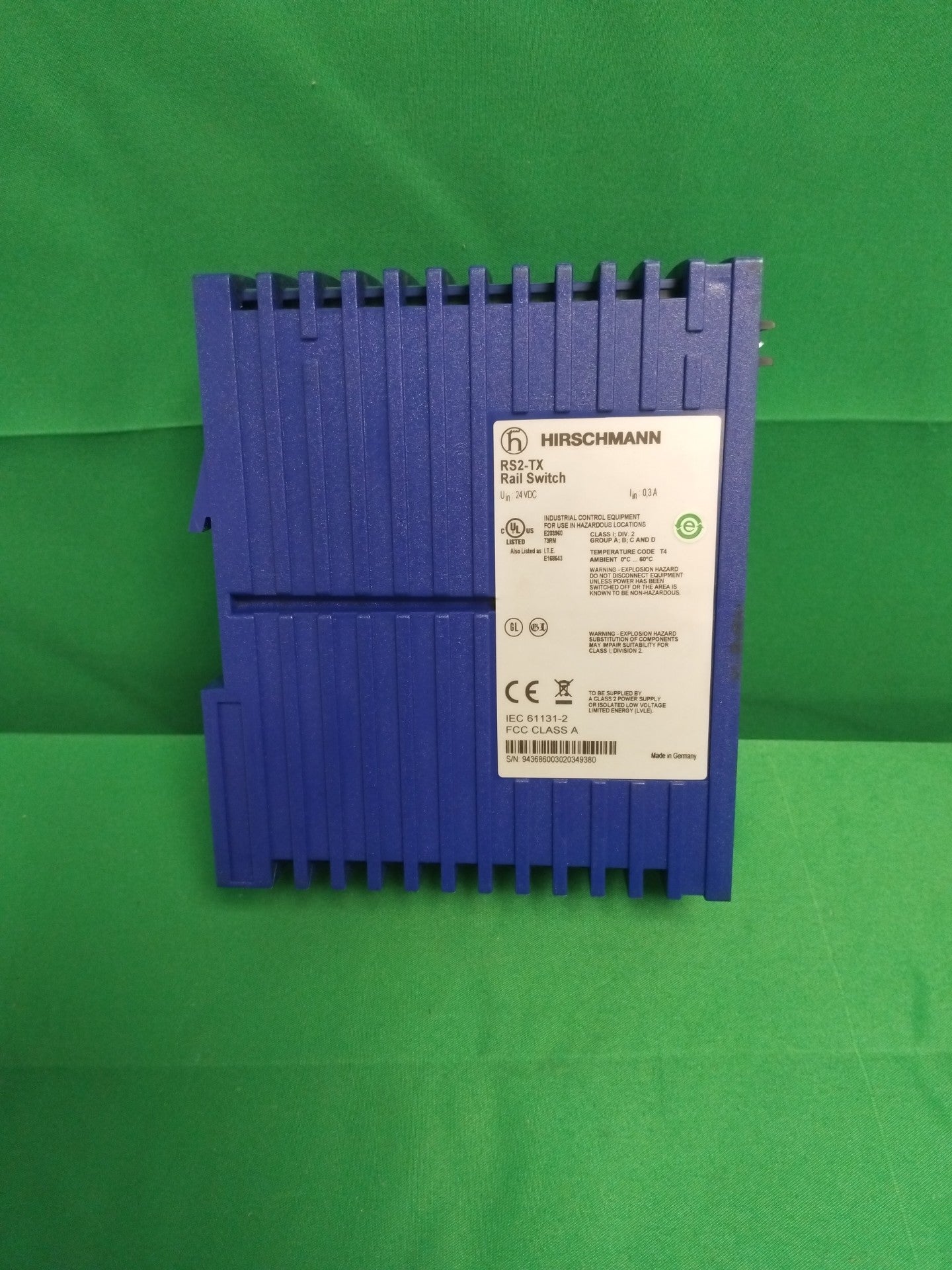 HIRSCHMANN RS2-TX RS2TX RAIL SWITCH