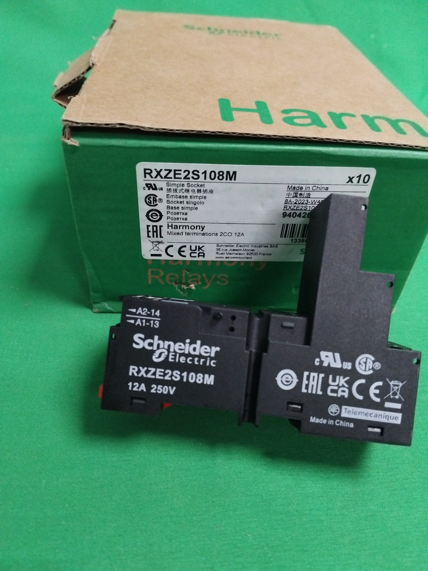 Schneider-Electric RXZE2S108M RXZE2S108M Box of 10 units