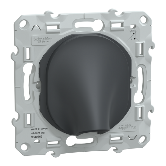 Schneider Electric-S340662W-Reconditionné - Ovalis - sortie de câble - 16A - Ø6..12mm - Anthracite