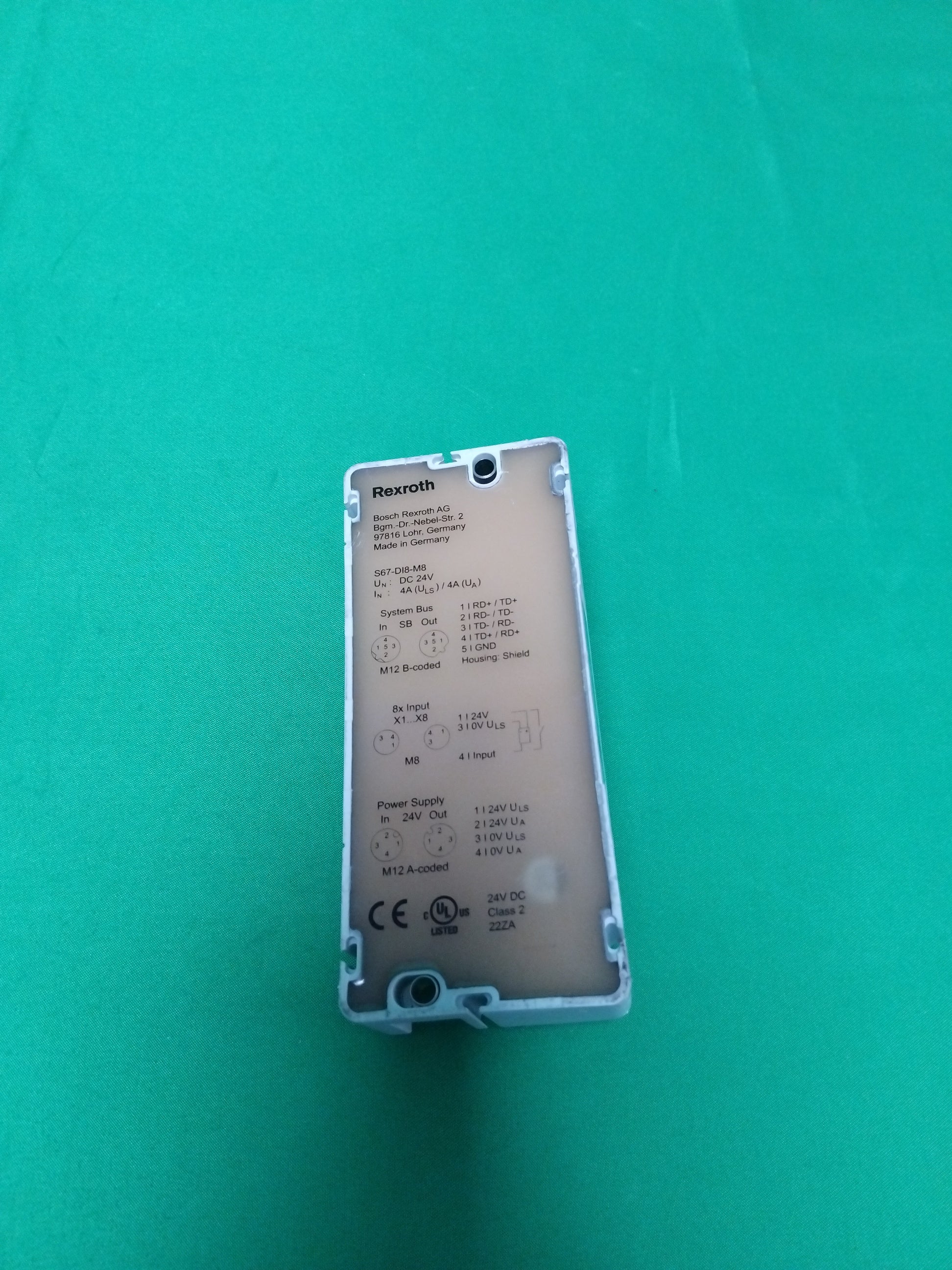 Rexroth S67-DI8-M8 S67DI8M8