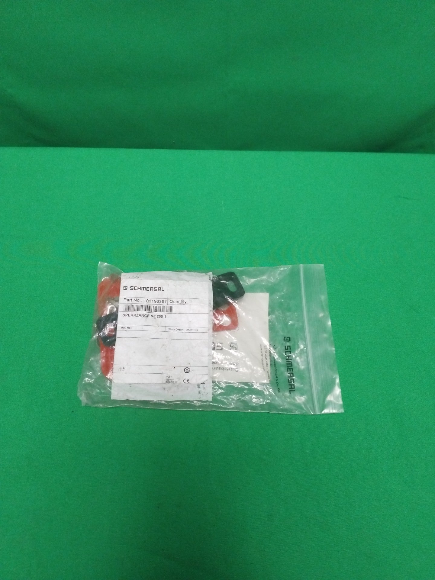 SCHMERSAL SPERRZANGE SZ 200-1 SPERRZANGESZ2001 101196397