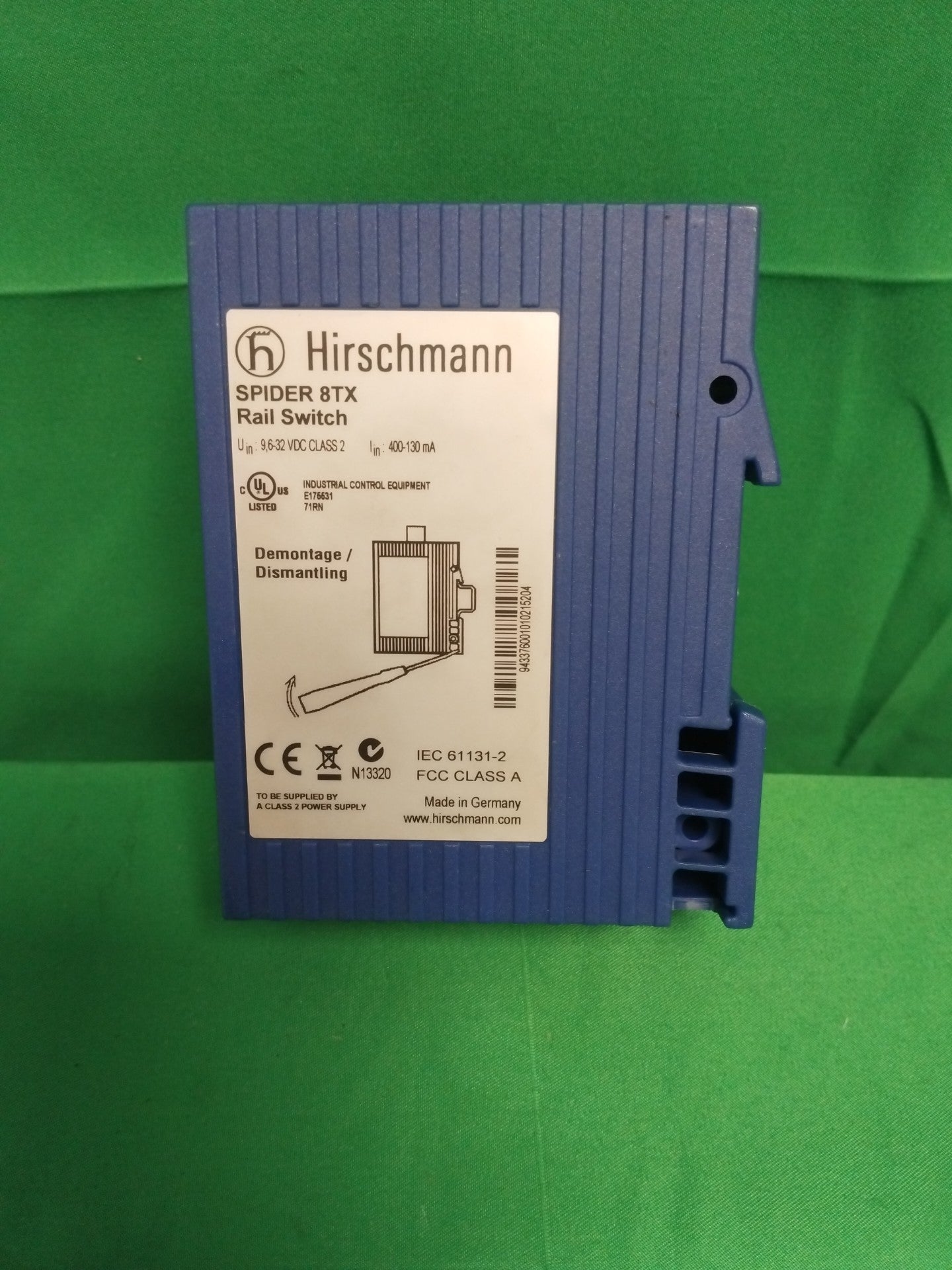 HIRSCHMANN SPIDER 8TX SPIDER8TX RAIL SWITCH
