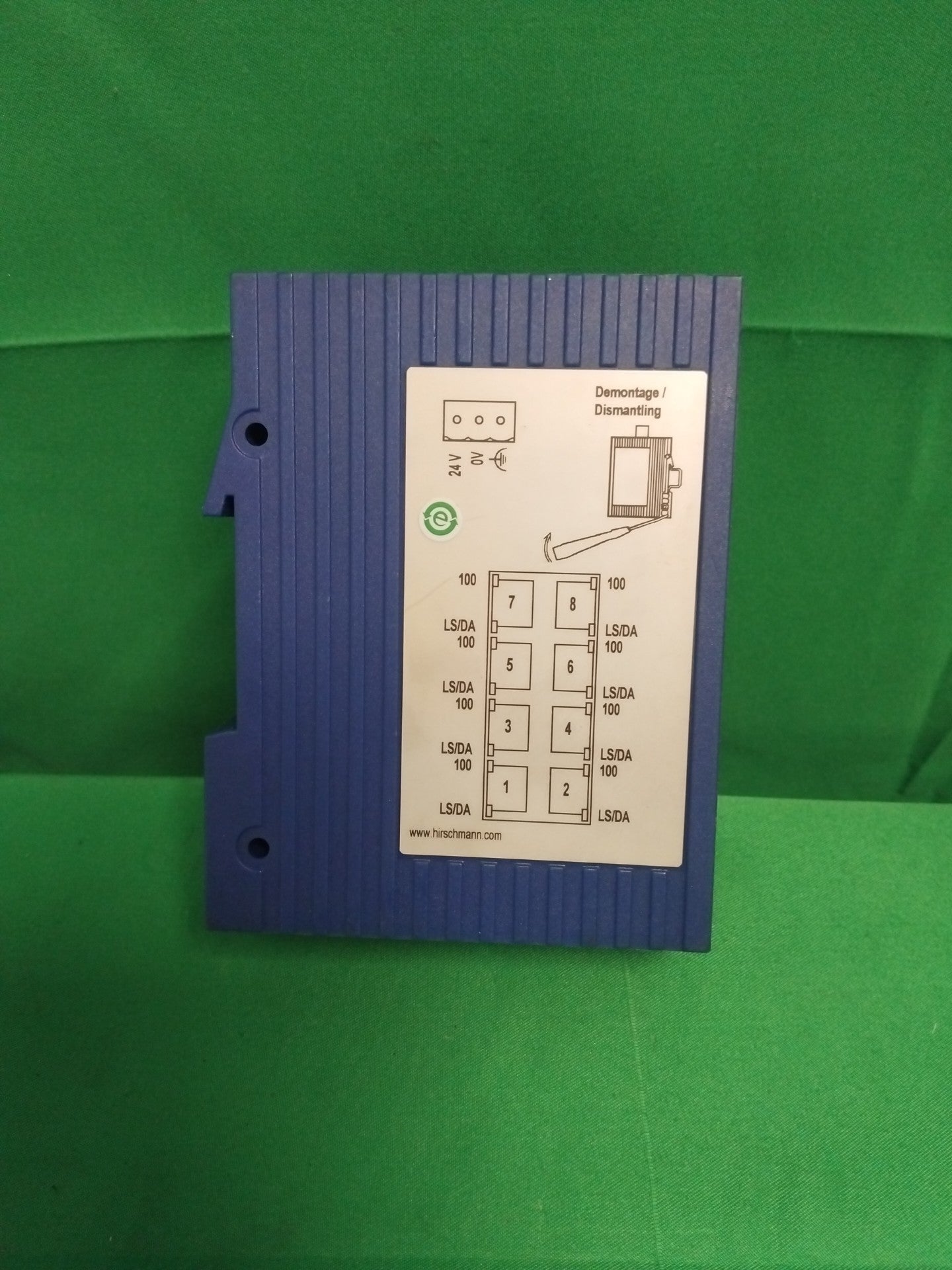 HIRSCHMANN SPIDER 8TX SPIDER8TX RAIL SWITCH