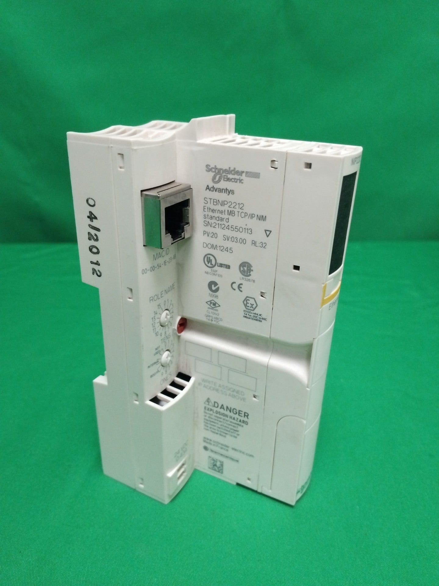 Schneider-Electric STBNIP2212 STBNIP2212 Defective