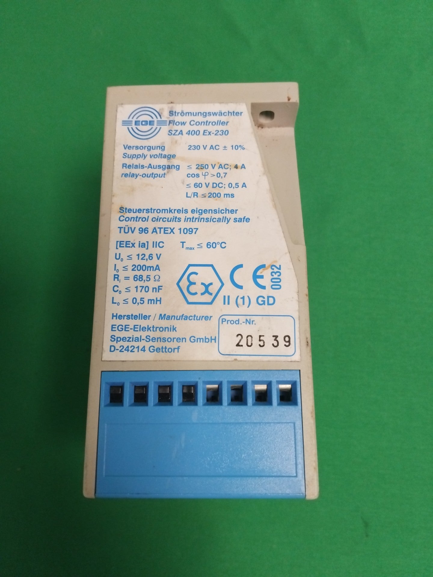 EGE SZA 400 EX-230 SZA400EX230 Defective