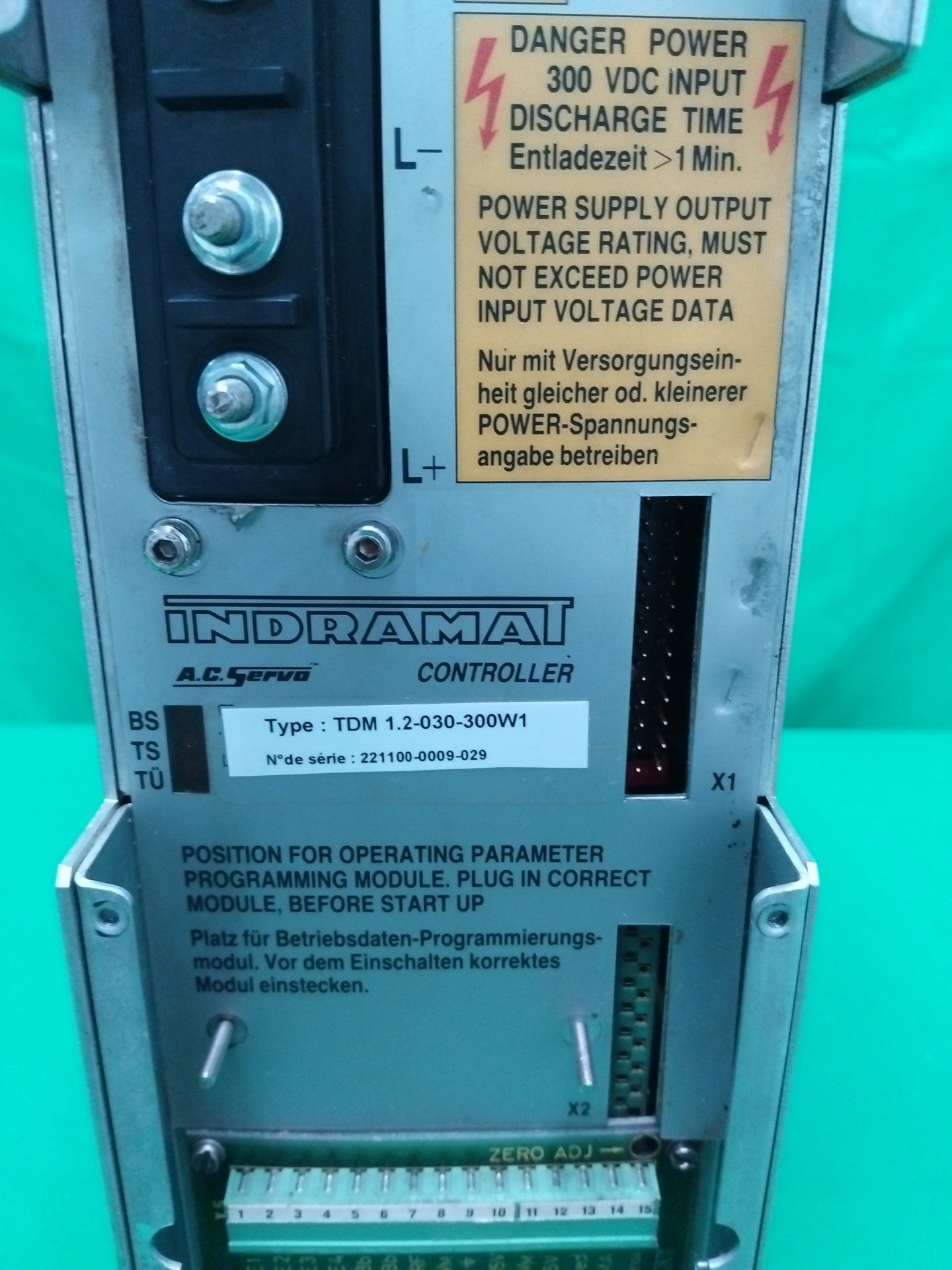 Indramat TDM1.2-030-300-W1 TDM12030300W1