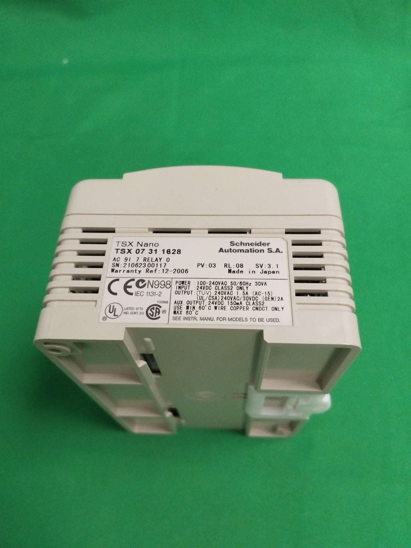 Schneider-Electric TSX 07 31 1628 TSX07311628
