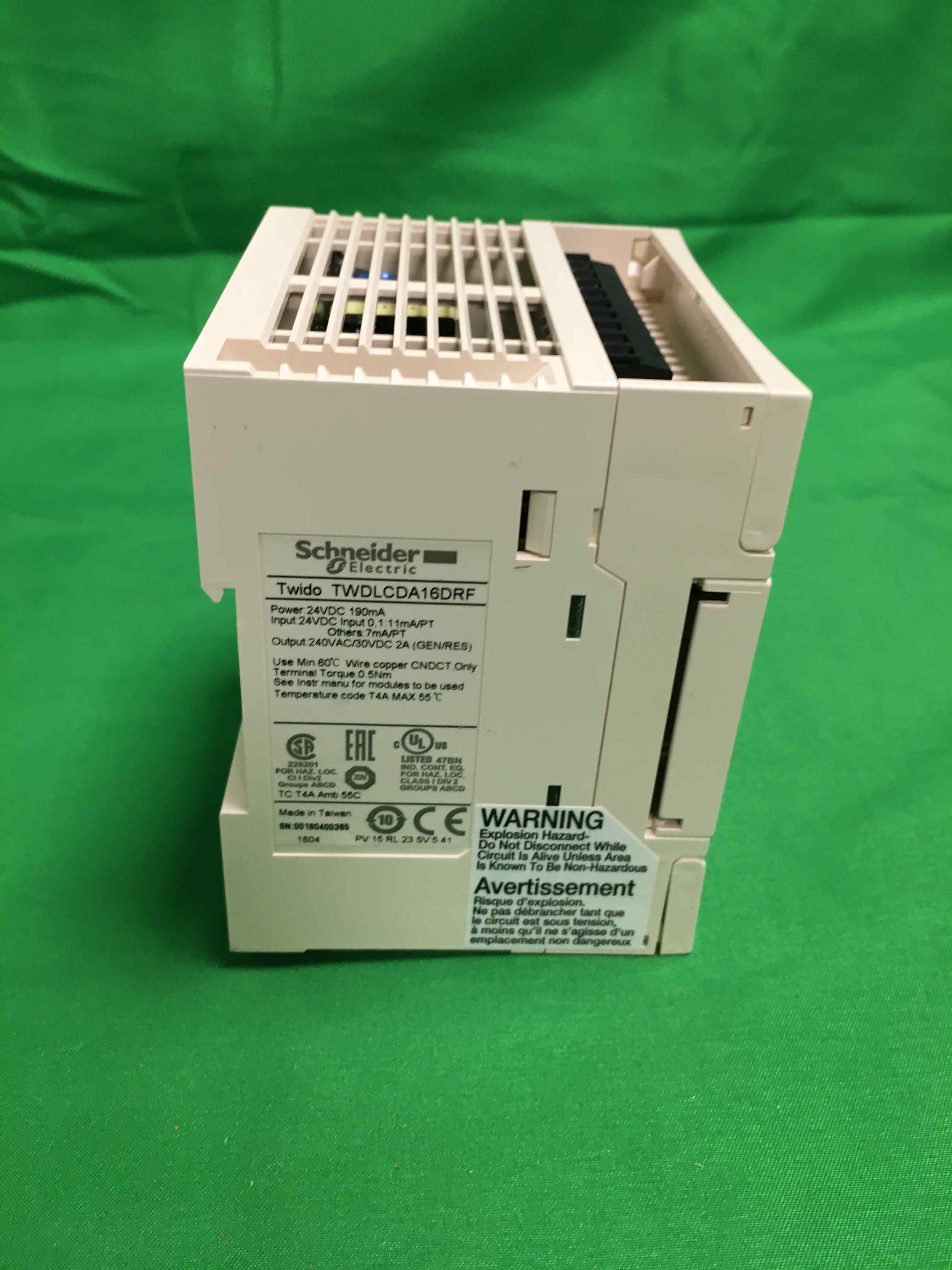 SCHNEIDER ELECTRIC TWDLCDA16DRF TWDLCDA16DRF ( 18 months warranty )