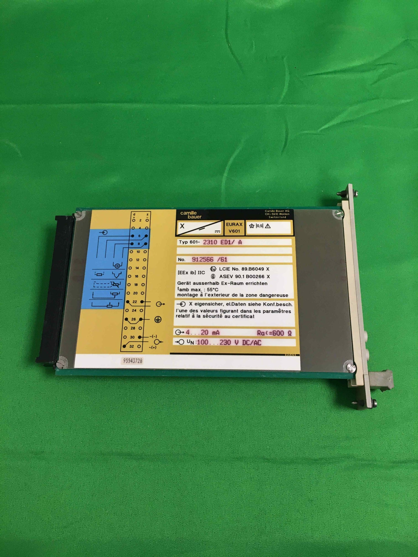 EURAX V601-23 V60123 V601 2310 ED1 /A