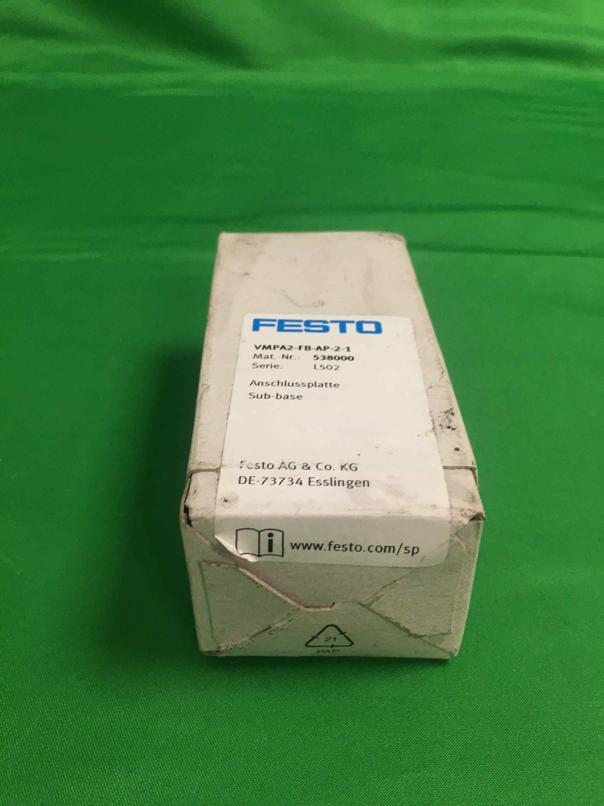 FESTO VMPA2-FB-AP-2-1 VMPA2FBAP21 SEALED