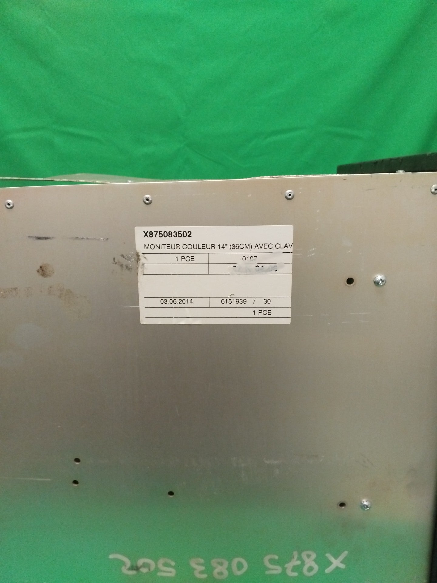 Siemens 6AV1122-2BA00 6AV11222BA00 facade avant sans le moniteur