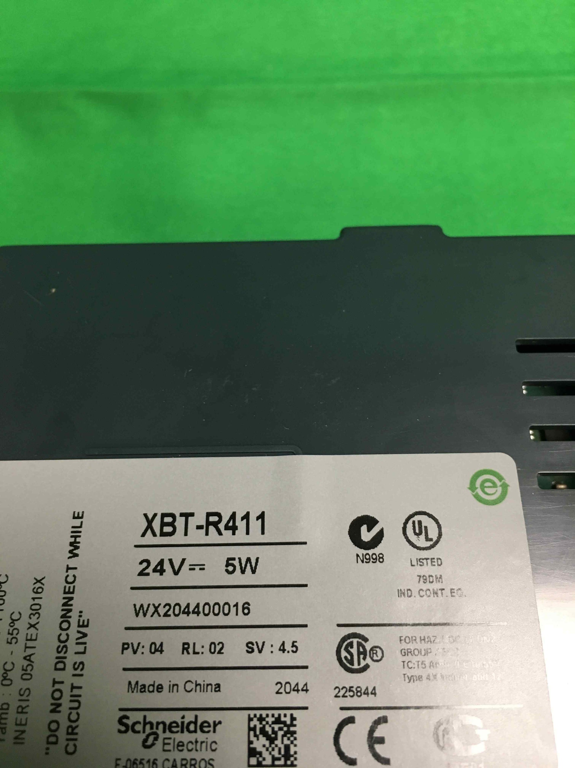 SCHNEIDER ELECTRIC XBTR411 XBTR411 ( 18 months warranty )