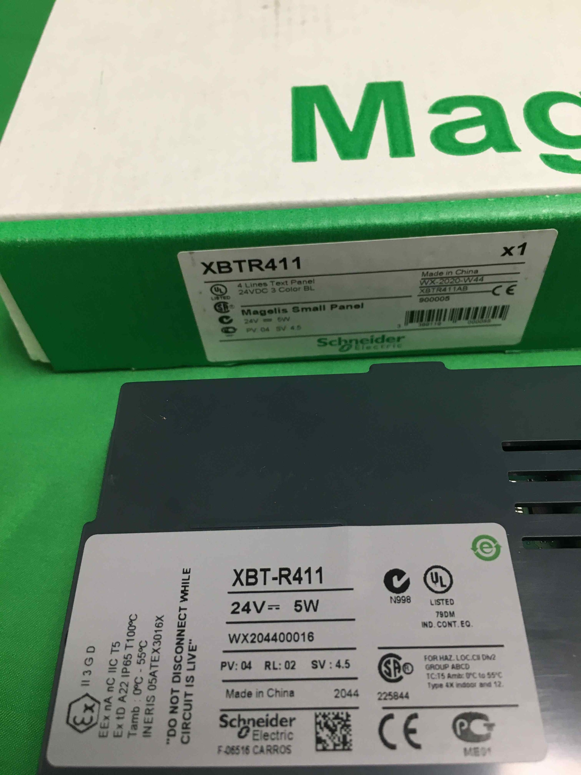 SCHNEIDER ELECTRIC XBTR411 XBTR411 ( 18 months warranty )