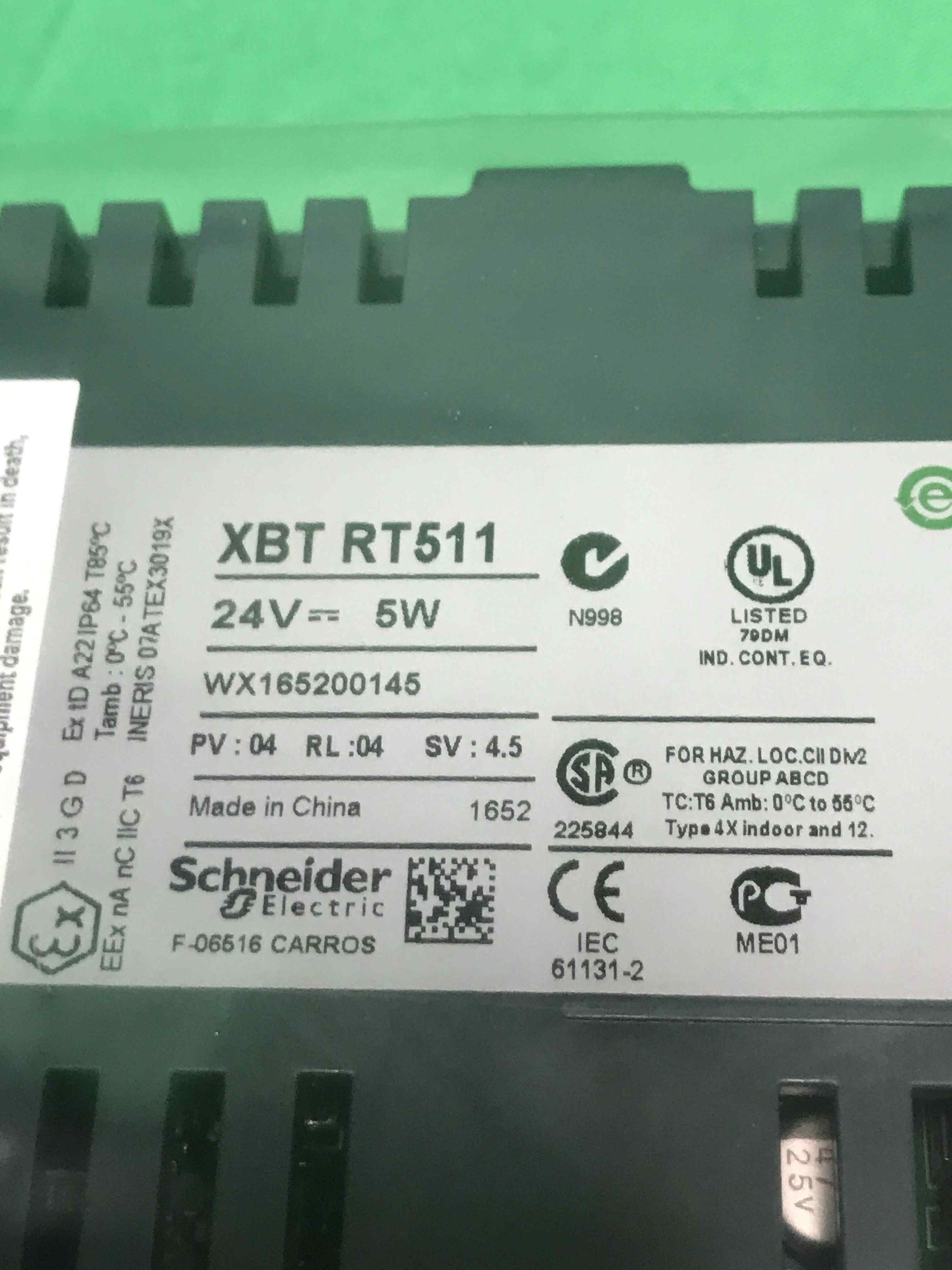 SCHNEIDER ELECTRIC XBTRT511 XBTRT511 ( 18 months warranty )