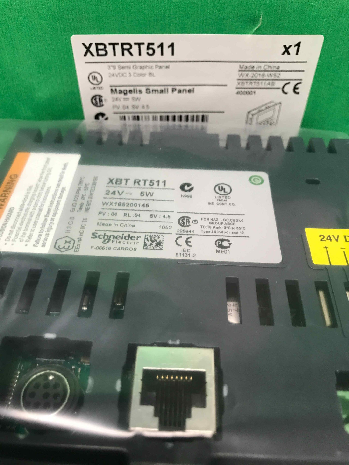 SCHNEIDER ELECTRIC XBTRT511 XBTRT511 ( 18 months warranty )