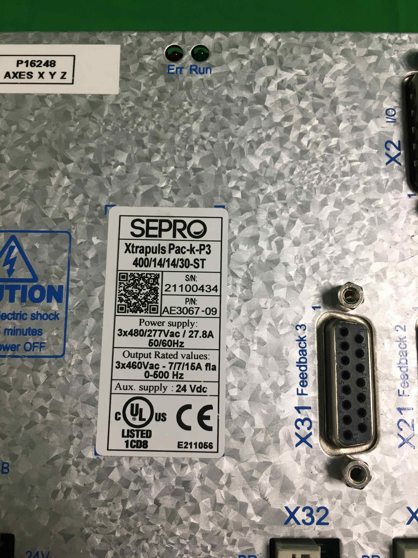 SEPRO XtrapulsPac-k-P3 XtrapulsPackP3 XTRAPLUS PAC-K-P3 400/14/14/30-ST