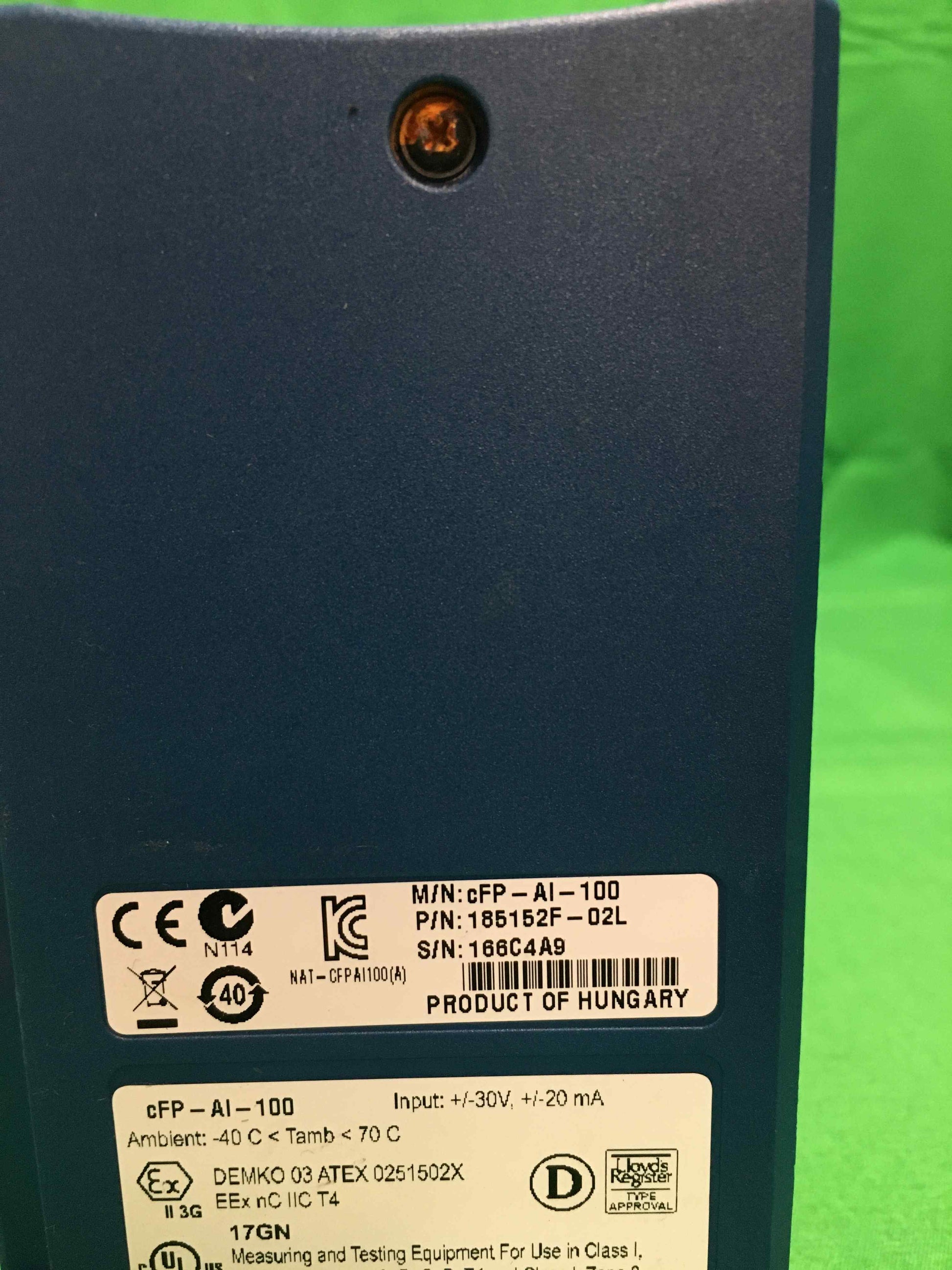 NATIONAL INSTRUMENTS-CFP-AI-100/CFPAI100