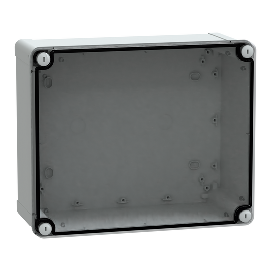 Schneider Electric-NSYTBP292412T-Thalassa - boîte industrielle - transparente - 291x241x128mm - PC