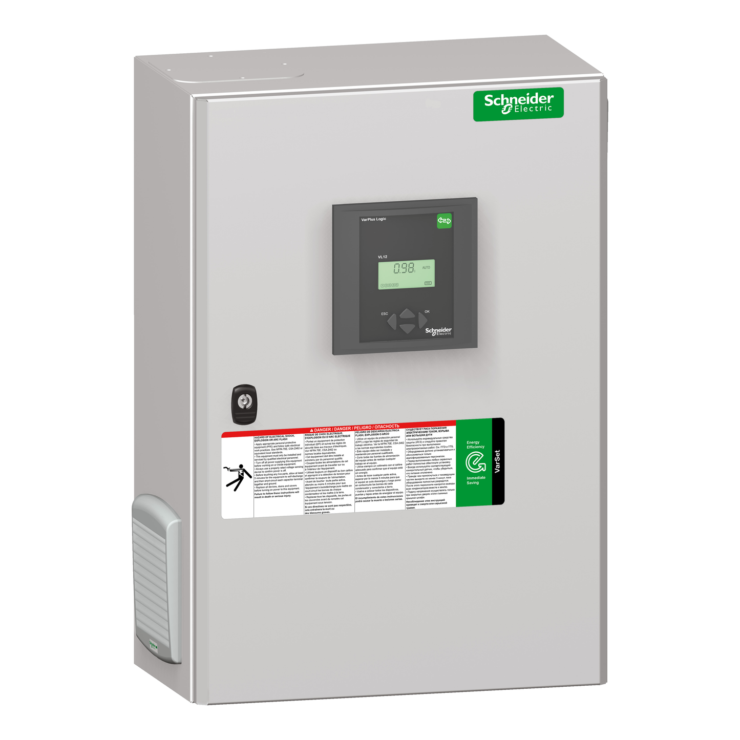 Schneider Electric-VLVAW0N03503AA-VarSet batterie de condensateurs Auto 022kvar disj entrée xxB 400V 50Hz