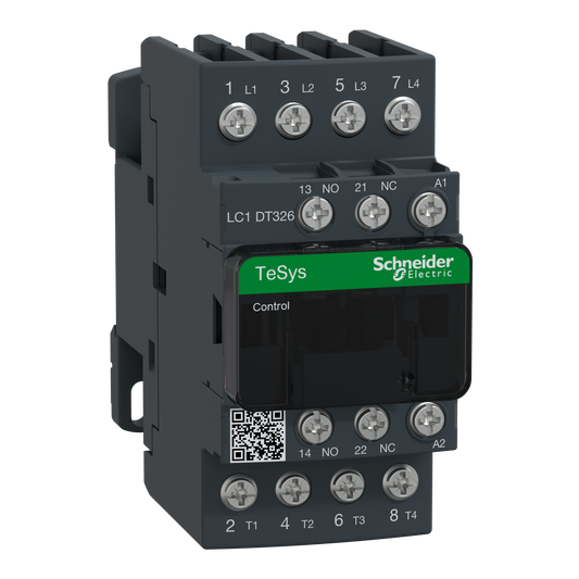 Schneider Electric-LC1DT326B7-TeSys LC1D - contacteur - 4P - AC-1 440V - 32A - bobine 24Vca