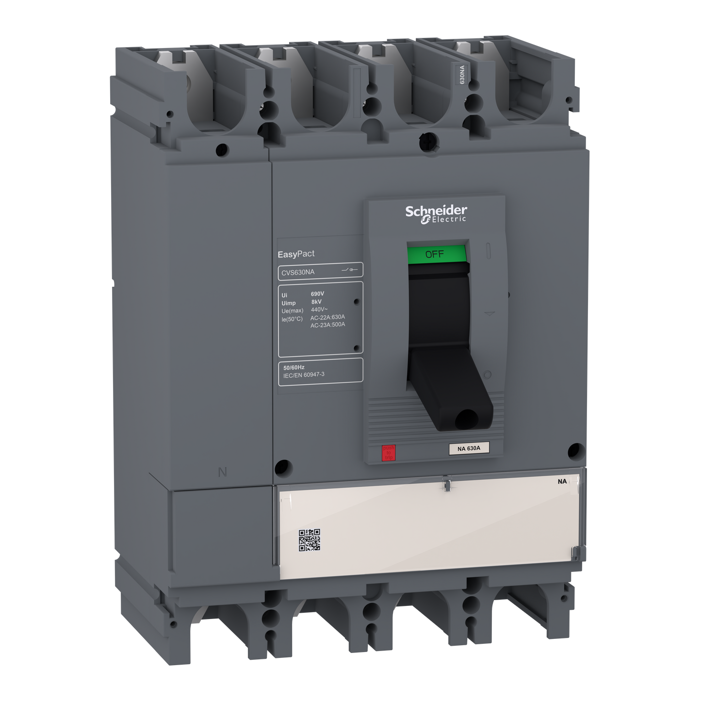 Schneider Electric-LV540401-EasyPact CVS - Interrupteur CVS400NA 400A 4P