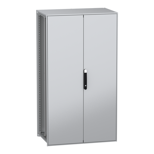 Schneider Electric-NSYSFN1810602DP-PanelSeT SFN - cellule - 2 portes - avec châssis - assemblé - 1800x1000x600 mm