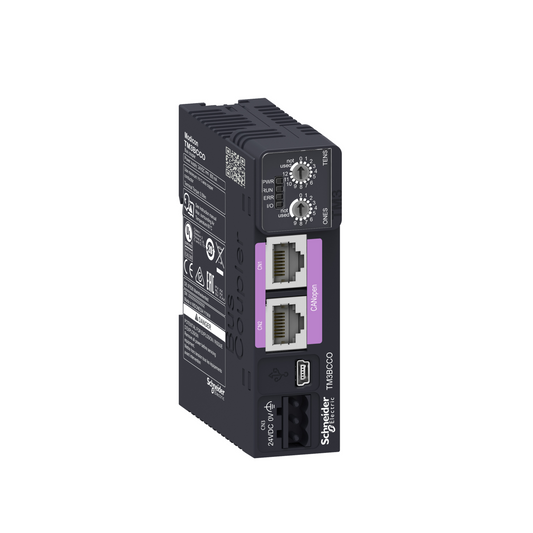 Schneider Electric-TM3BCCO-Module TM3 Bus Coupleur CANopen Module IP20 E/S Distribuées Opti