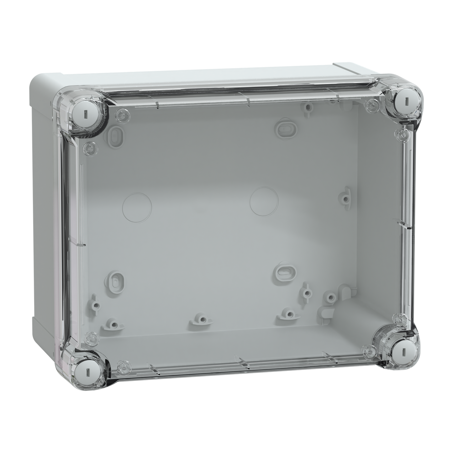 Schneider Electric-NSYTBP241912HT-Thalassa - boîte industrielle - couvercle haut transparent - 241x192x128mm - PC