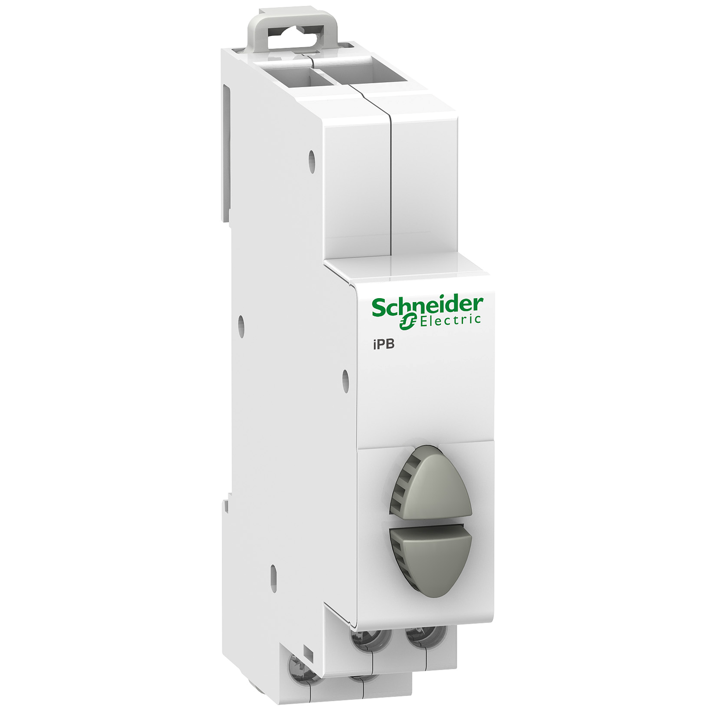 Schneider Electric-A9E18035-Acti9, iPB bouton-poussoir double 1 NO gris + 1 NO gris 20A 230VCA