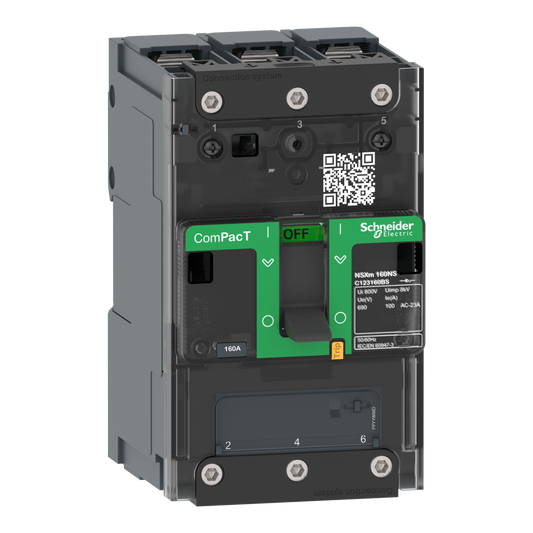Schneider Electric-C113100BS-ComPacT NSXmNA - interrupteur-sectionneur - 100A - 3P - borne à cosses