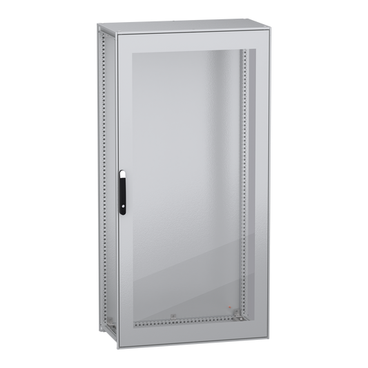 Schneider Electric-NSYSFN201050T-PanelSeT SFN - cellule - 1 porte transparente - assemblé - 2000x1000x500 mm