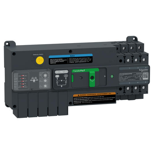 Schneider Electric-TA10D3S0634TPE-TransferPacT TA100 - inverseur de sources - commutateurs - 63A - 3P - 400Vca