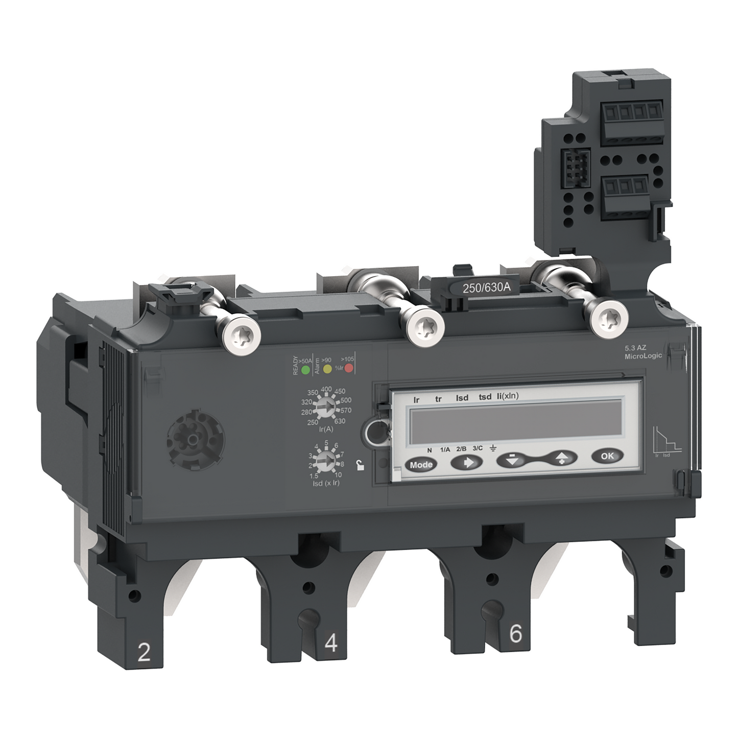 Schneider Electric-C6335Z630-ComPacT NSX - Déclencheur MicroLogic 5.3 AZ 630A - 3P3D pour NSX630