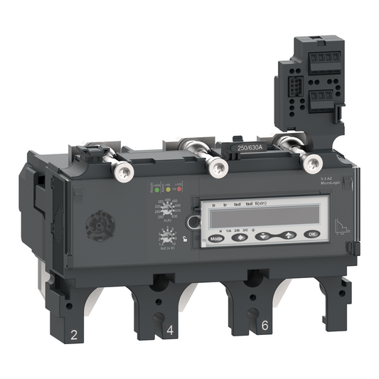 Schneider Electric-C6335Z630-ComPacT NSX - Déclencheur MicroLogic 5.3 AZ 630A - 3P3D pour NSX630