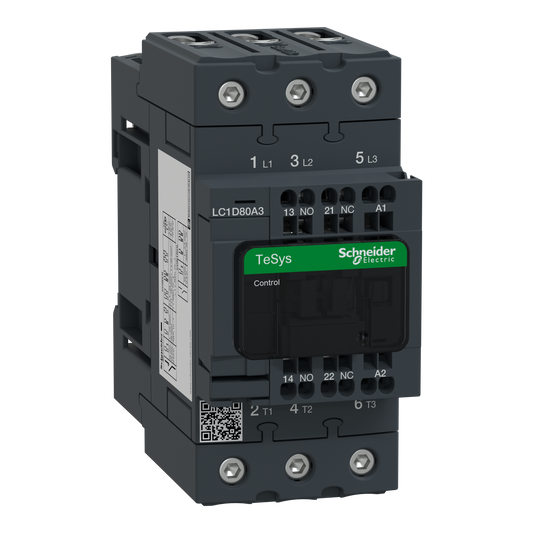 Schneider Electric-LC1D80A3P7-TeSys D - contacteur - 3P(3 NO) - AC3 - <= 440V 80A - 230Vca ressort