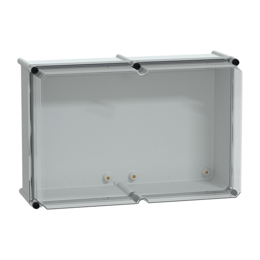 Schneider Electric-NSYPLS3654AG-Thalassa PLS - Boite avec couvercle transparent 36x54x23 Ral 7035