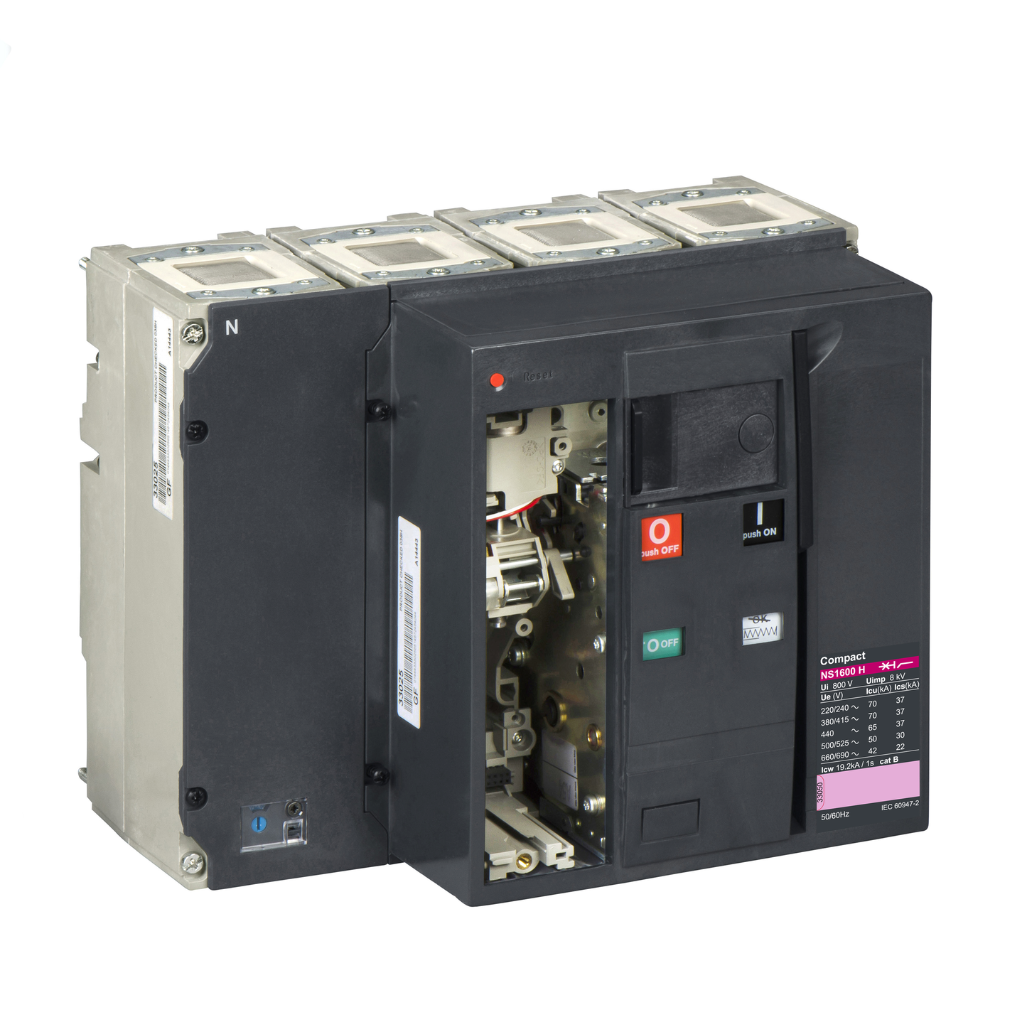 Schneider Electric-33455-ComPact NS1000NA - bloc sectionneur - 4P - débrochable électrique