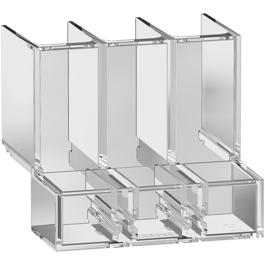 Schneider Electric-LAD96590-TeSys GV - couvercle transparent pour connecteur cosses fermées pour GV4 - IP40