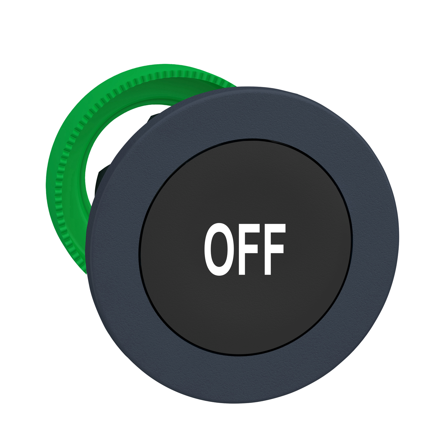 Schneider Electric-ZB5FA235-Harmony XB5 - tête bouton poussoir à impulsion - flush - marqué - noir