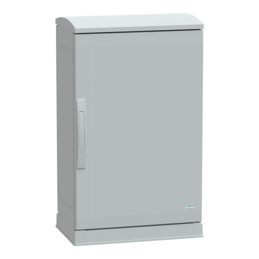 Schneider Electric-NSYPLAZT753G-Thalassa - Armoire polyester socle + toit 750x500x320 - IP44 Ral 7035