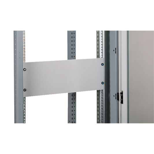 Schneider Electric-NSYCRTM9U-Actassi plastron 19P plein 9U tôle - RAL7035