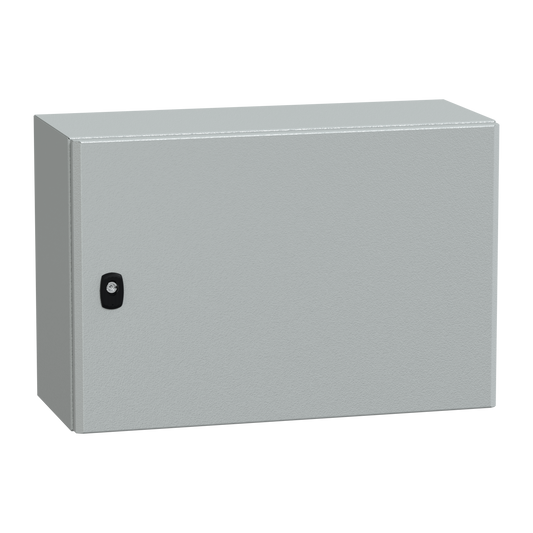 Schneider Electric-NSYS3D4625-PanelSeT S3D - Enveloppe acier - H400xL600xP250 - porte pleine