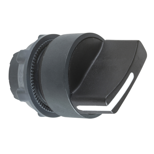 Schneider Electric-ZB5AD4-Harmony XB5 - tête bouton tournant à manette - Ø22 - 2 pos à rap. - noir