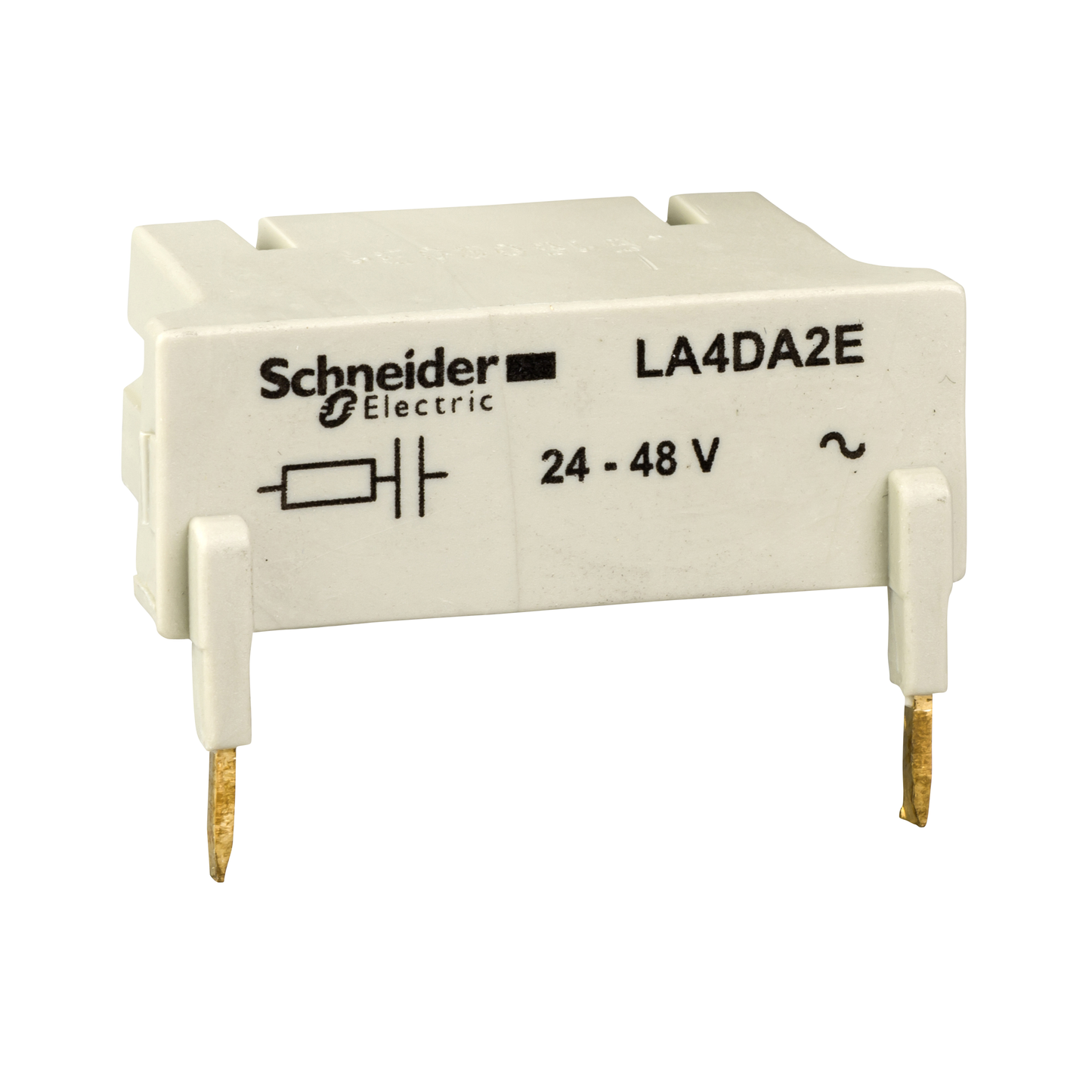 Schneider Electric-LA4DA2E-module d'antiparasitage - circuit RC - 24..48 V CA