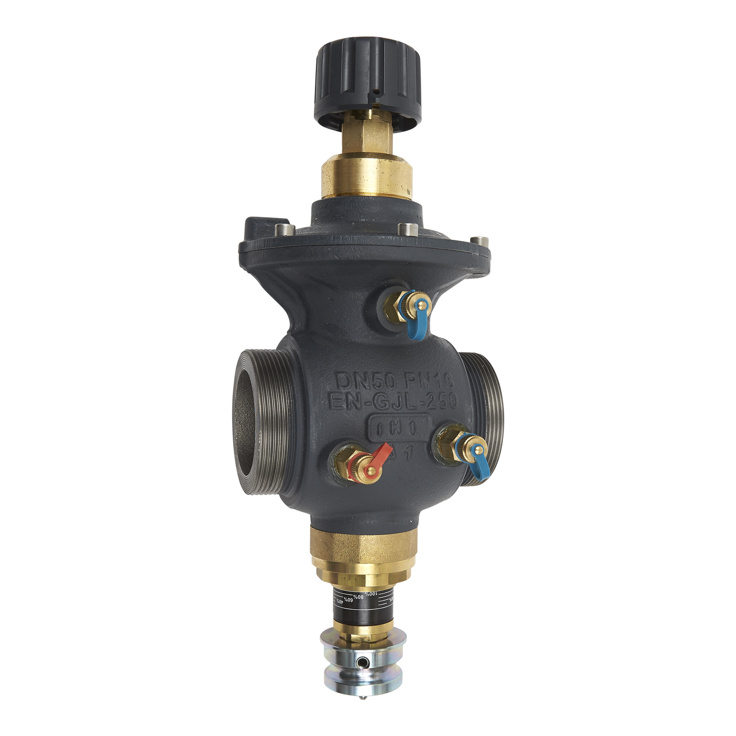 Schneider Electric-VP220E-50CQS-Vanne PIBCV DN50 standard flow avec prises de pression