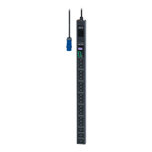 APC-EPDU1116M-Easy Metered Rack PDU - PDU Mesuré - 0U - 16A - 230V - (18)C13 - (3)C19 - IEC309