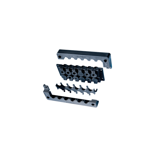 Schneider Electric-NSYDCD249-PanelSeT - Thalassa - plaque de 9 entrées de câbles - 112x36mm