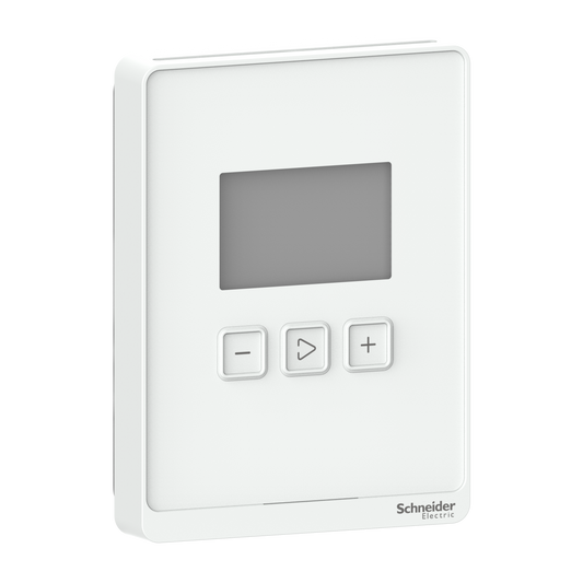 Schneider Electric-SLPWLXX-BMS - sonde communicante optimum blanche LCD 0..10V - 4..20mA