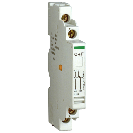 Schneider Electric-21117-P25M - contact auxiliaire - 1O+1F - 415V - 2.2A