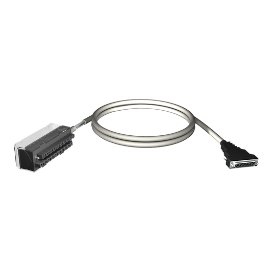 Schneider Electric-BMXFCA300-Modicon X80 - cordon - connecteur 20 contacts - connecteur SUB-D25 - 3m